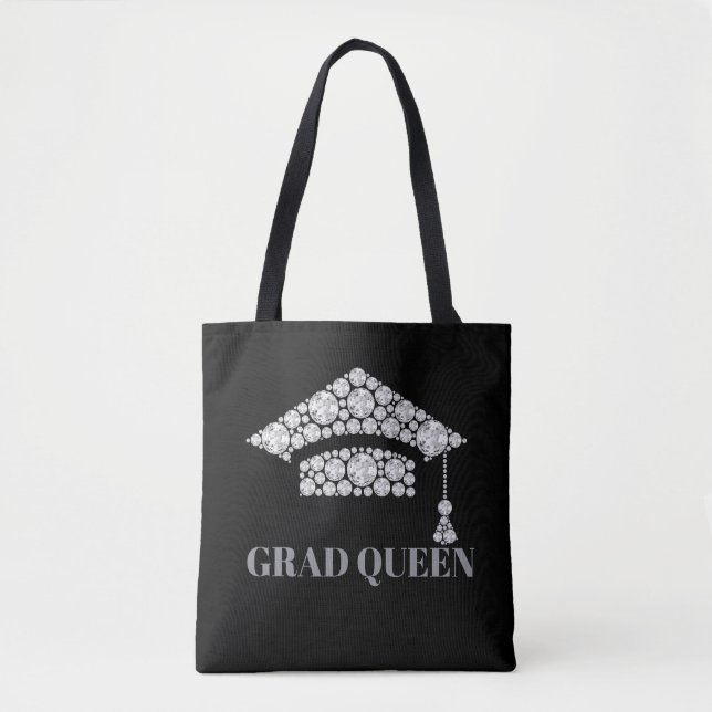 Bolsa Tote Glam Queen Graduation (Frente)