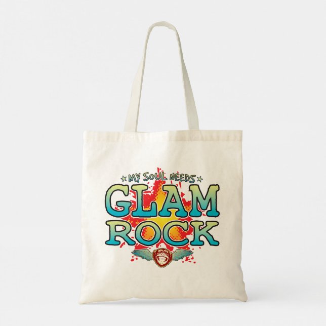 Bolsa Tote Glam Rock Soul Tote Bag (Verso)