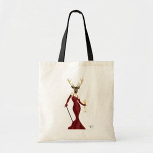 Bolsa Tote Glamor Deer em Marsala