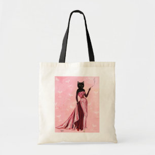 Bolsa Tote Glamour Cat em rosa