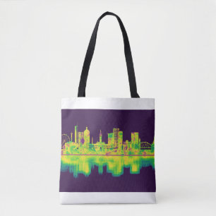 Bolsa Tote Glasgow Scotland Skyline