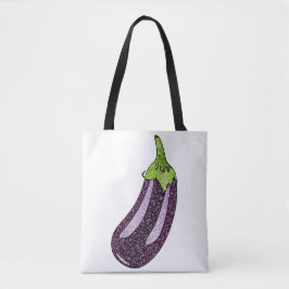 Bolsa Tote Glitter EggPlant