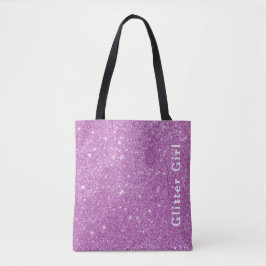 Bolsa Tote Glitter Rosa Mostra Seu Glamour