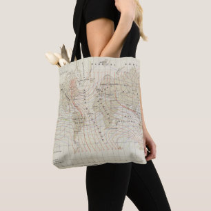 Bolsa Tote Globo Terrestre de Le Magnetisme du