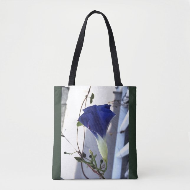 Bolsa Tote Glória da Manhã Rodopio Índigo (Frente)