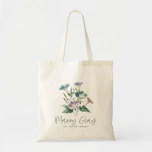 Bolsa Tote Glória da manhã setembro Nascimento Flor Personali