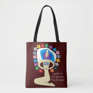 BOLSA TOTE GLORY TO THE BLESSEN VIRGIN MARY