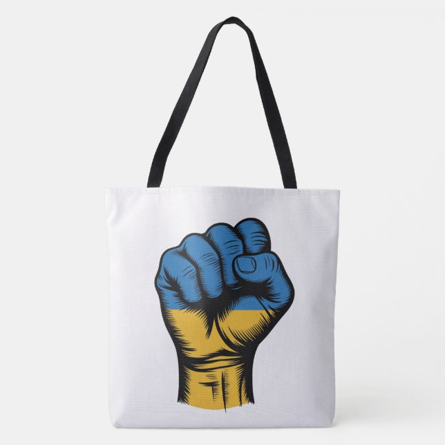 Bolsa Tote Glory to Ukraine -3 (Frente)