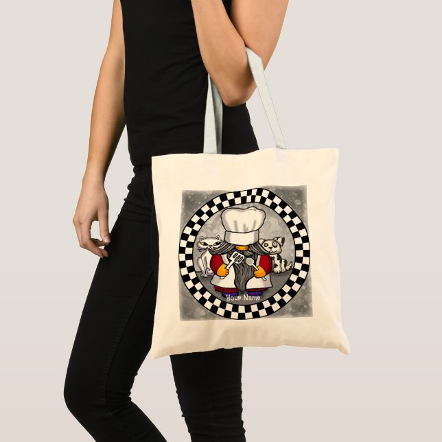 Bolsa Tote Gnome chef  (Frente (produto))