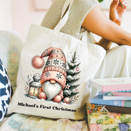 Bolsa Tote Gnome for the Holidays Tote Bag