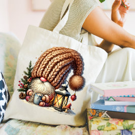 Bolsa Tote Gnome Made Eggnog Tote bag