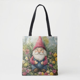 Bolsa Tote Gnomo de Jardim