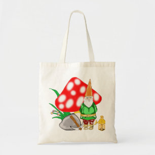 Bolsa Tote Gnomo de trabalho da fantasia