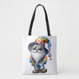 Bolsa Tote Gnomo Hippie