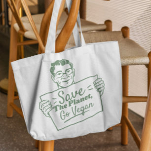 Bolsa Tote Go Vegan Ecology