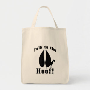 Bolsa Tote Goat Engraçado Fale com o Hoof
