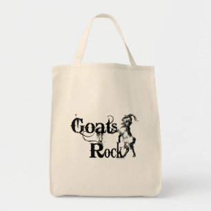 Bolsa Tote GOATS ROCK   por TotallyGoatally™