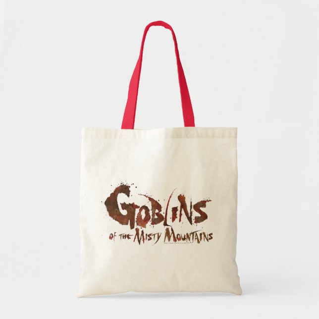 Bolsa Tote Goblins das Misty Mountain (Frente)