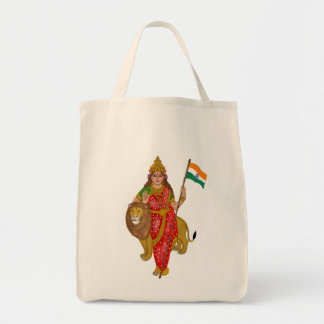 Bolsa Tote Goddess Bharat Mata Tote Bag