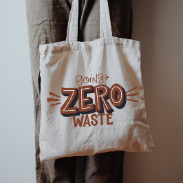 Bolsa Tote Going Zero Waste Minimalist Tote Bag