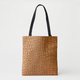 Bolsa Tote Gold leather texture luxury