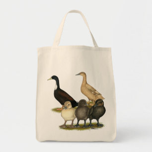 Bolsa Tote Golden Layer Duck Family