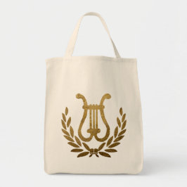 Bolsa Tote Golden Lyre tote