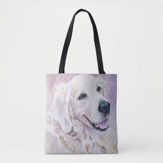 Bolsa Tote Golden retriever (Frente)
