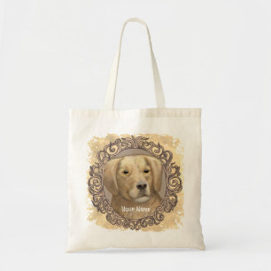 Bolsa Tote Golden Retriever Ornado