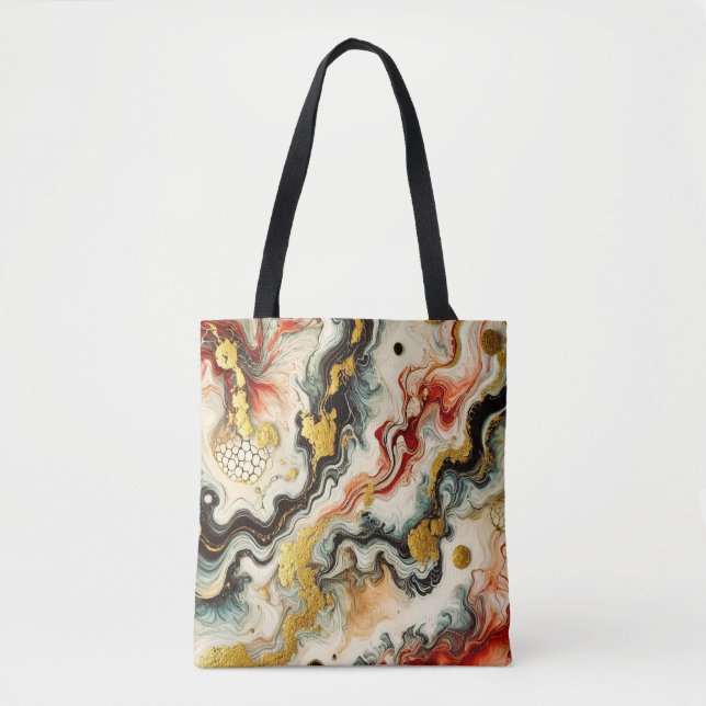 Bolsa Tote Goldene Flüsse  (Frente)