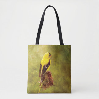 Bolsa Tote Goldfinch Designer All-Over-Print Handbag