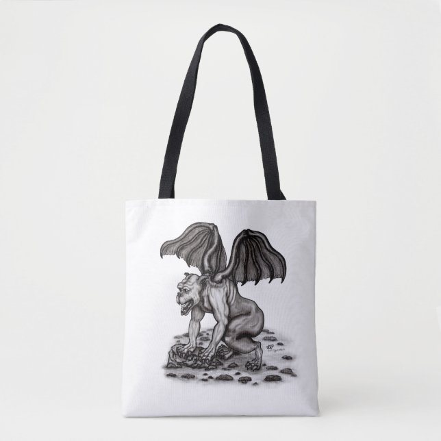 Bolsa Tote Golem Gargoyle (Frente)