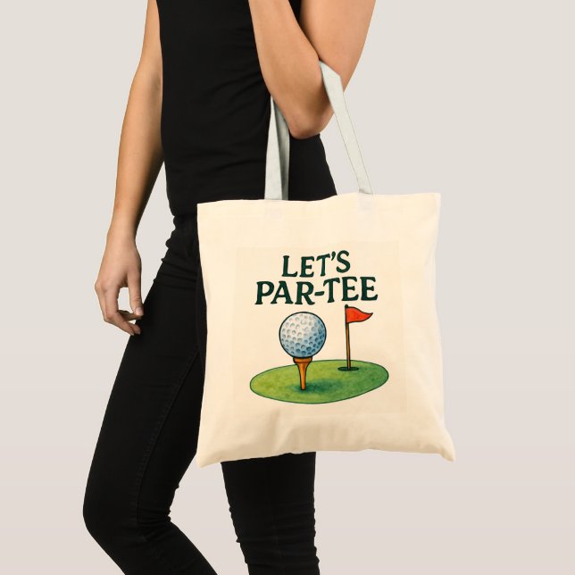 Bolsa Tote Golf Vamos Par tee (Frente (produto))