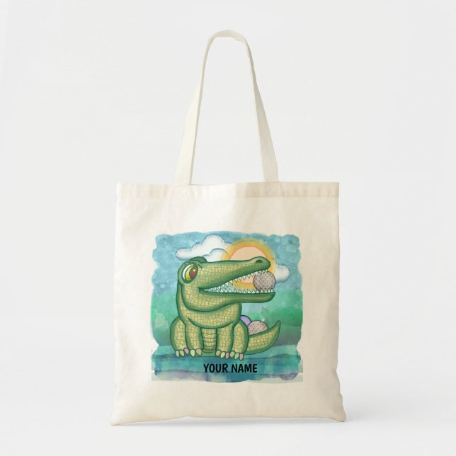 Bolsa Tote Golfe de Jacaré (Frente)