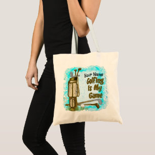Bolsa Tote Golfe é meu jogo de golfe