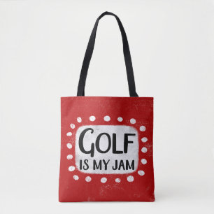 Bolsa Tote Golfe É Meu Saco De Brinquedo