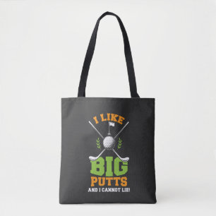 Bolsa Tote Golfe - Eu Gosto de Tacos Longos