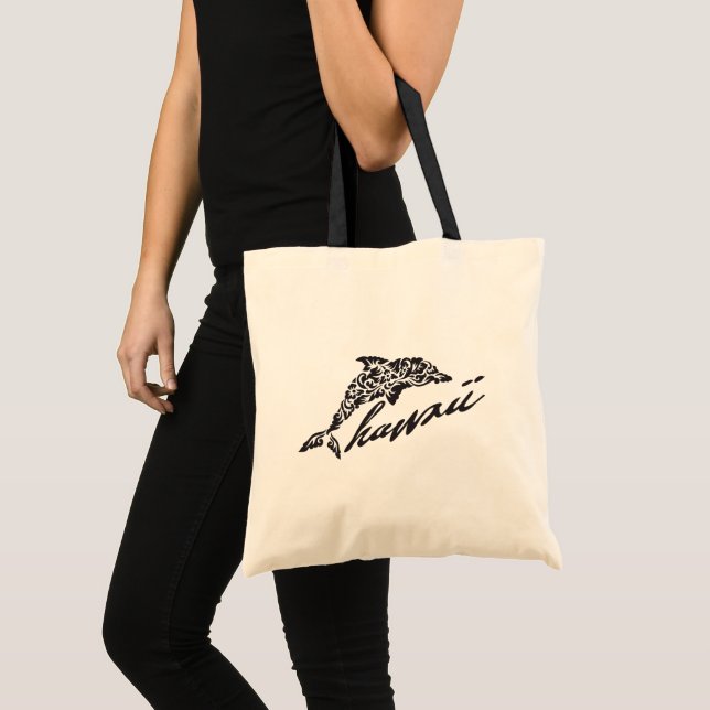 Bolsa Tote Golfinho das ilhas de Havaí (Frente (produto))