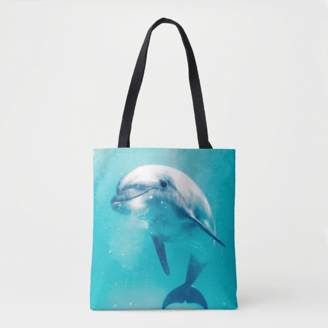 Bolsa Tote Golfinho de Bottlenosed subaquático (Frente)