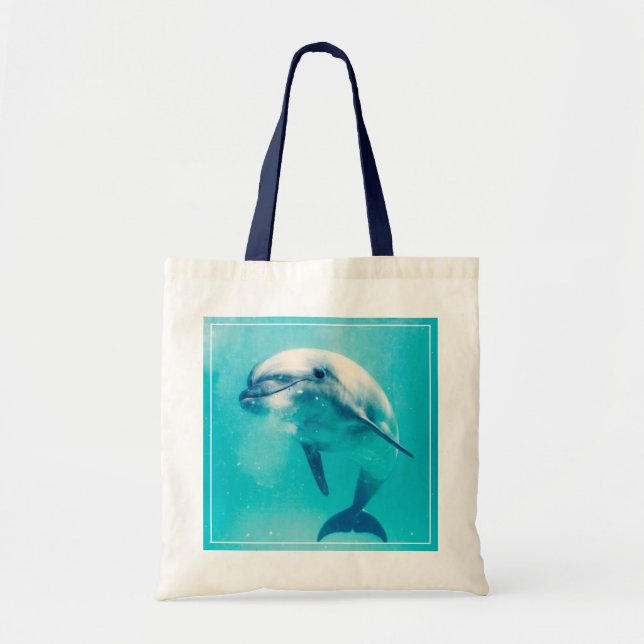 Bolsa Tote Golfinho de Bottlenosed subaquático (Frente)