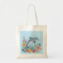 Bolsa Tote Golfinho Floral