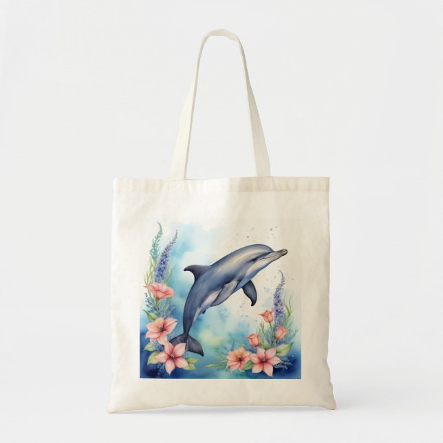 Bolsa Tote Golfinho-marinho (Frente)