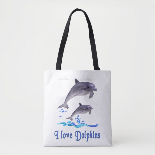 Bolsa Tote Golfinhos (Frente)
