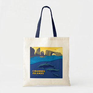 Bolsa Tote Golfinhos do Parque Nacional das Ilhas do Canal