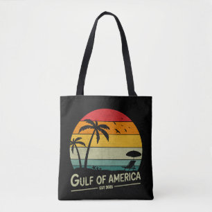 Bolsa Tote Golfo da América antigo patriótico americano