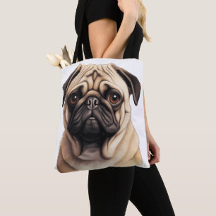 BOLSA TOTE GOLPE BONITA E CACHORRO NEGRO