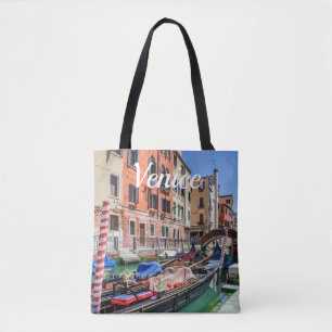Bolsa Tote Gôndola tradicional em Veneza