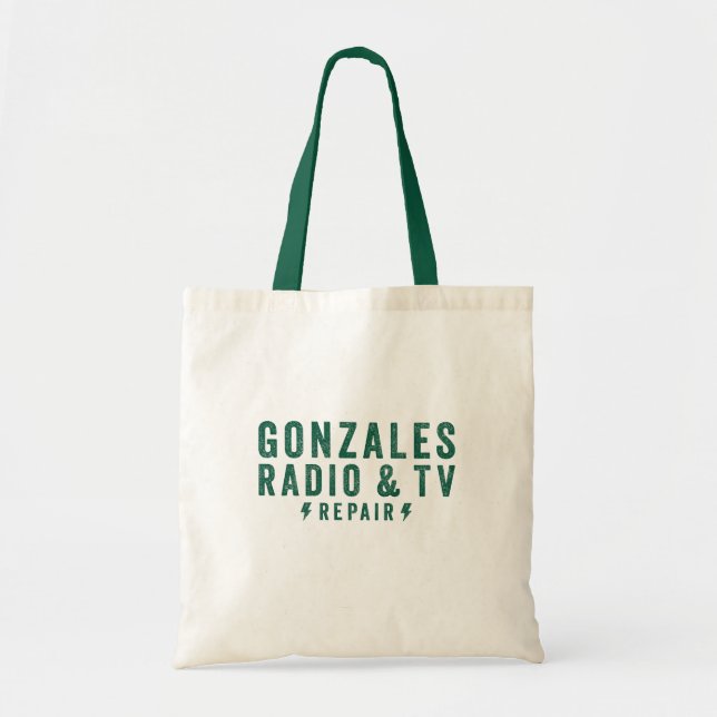 Bolsa Tote Gonzales Radio & TV Repair Tote Bag (Frente)