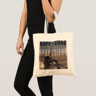Bolsa Tote good friend-BW
