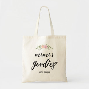 Bolsa Tote Goodies de Mimi - Presente Floral Elegante Persona